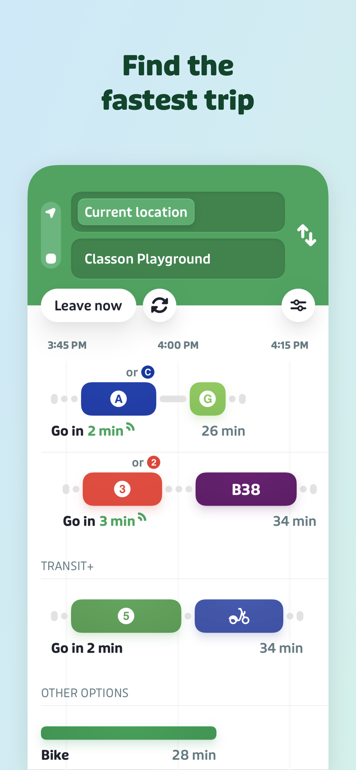 Transit • Subway & Bus Times APK screenshot