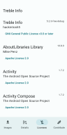 Treble Info screenshot