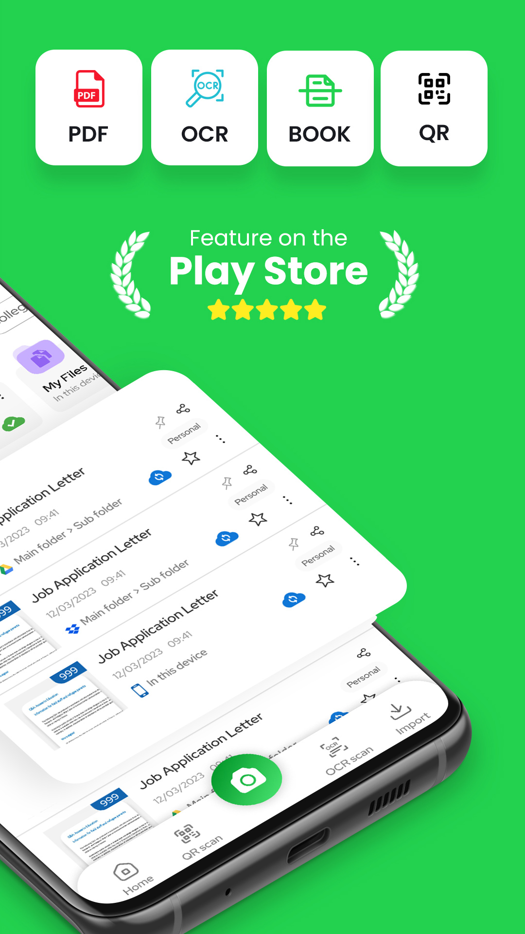 TreeFree -PDF scanner & OCR APK screenshot