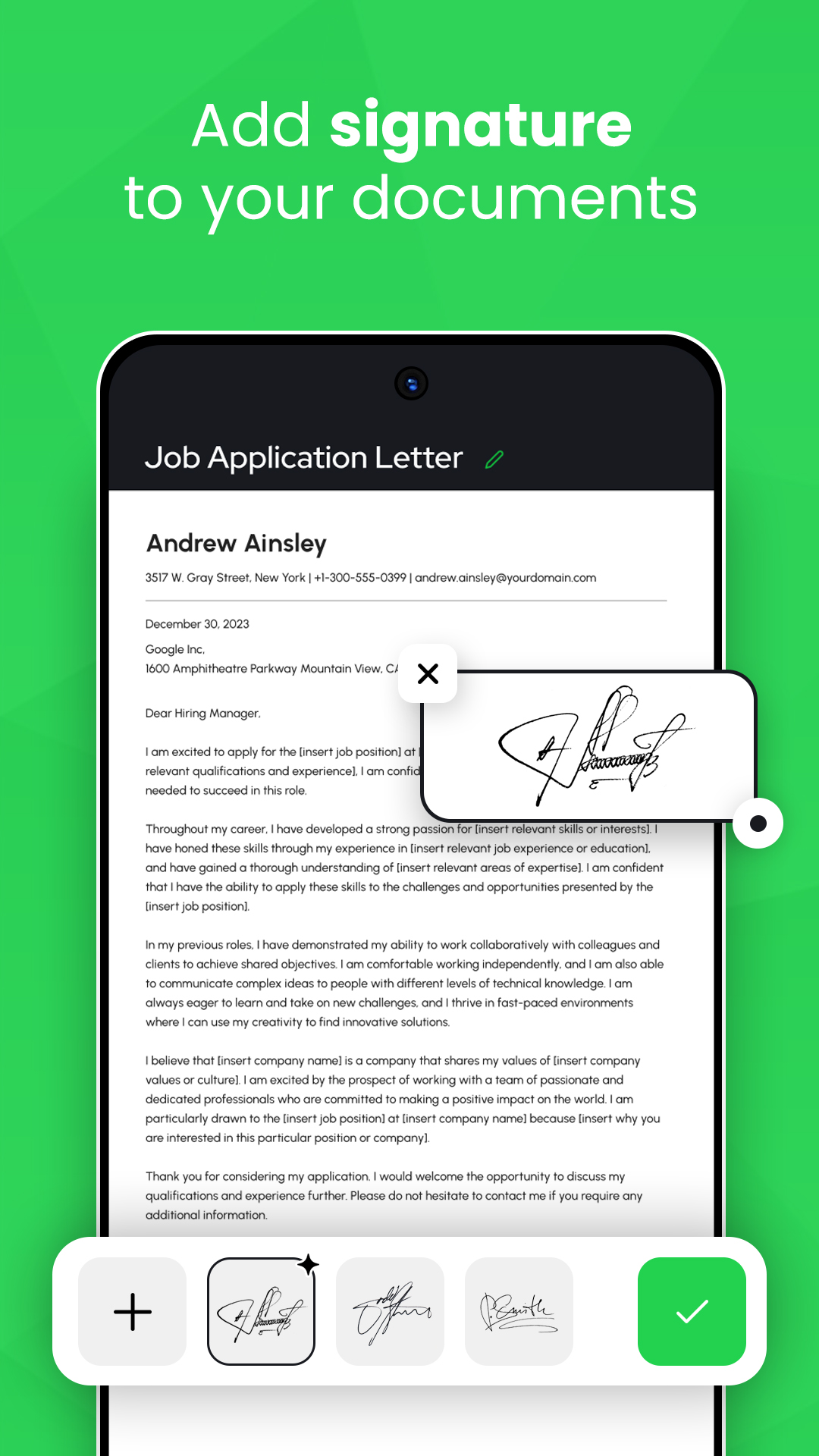 TreeFree -PDF scanner & OCR APK screenshot