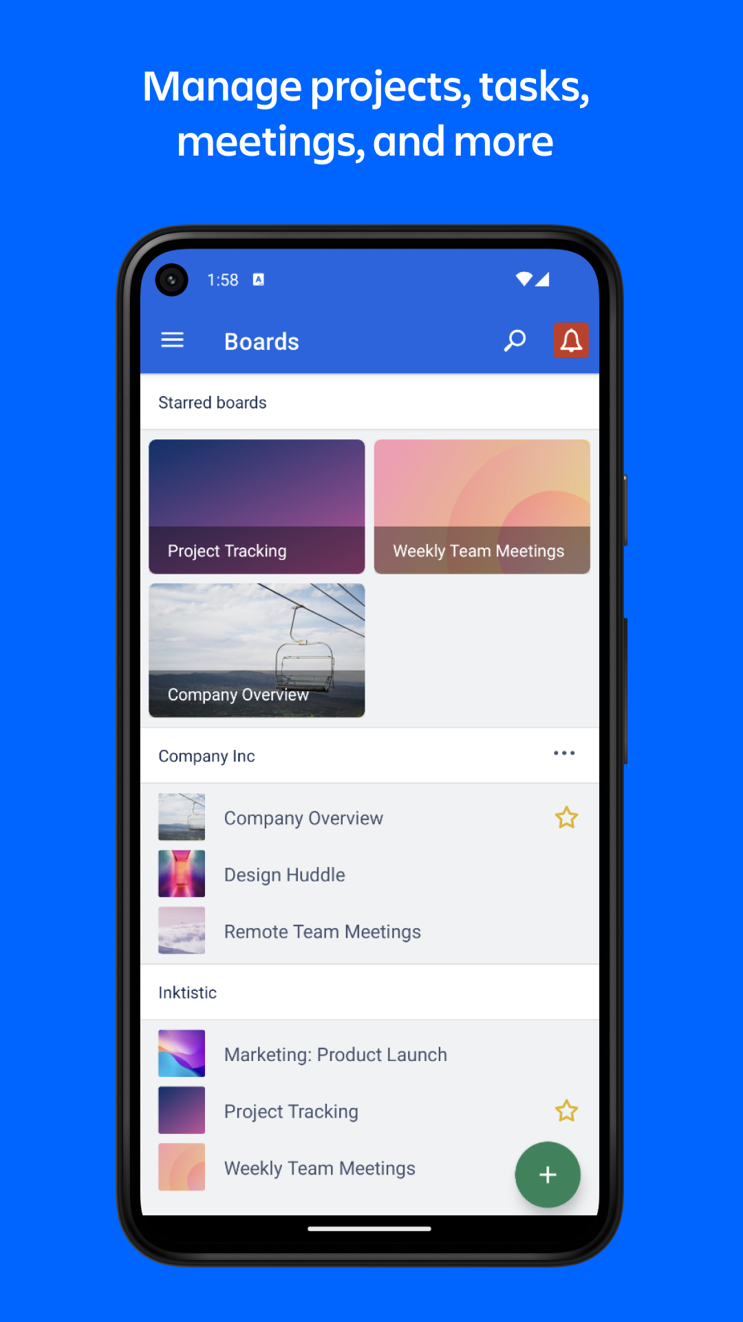 Trello screenshot