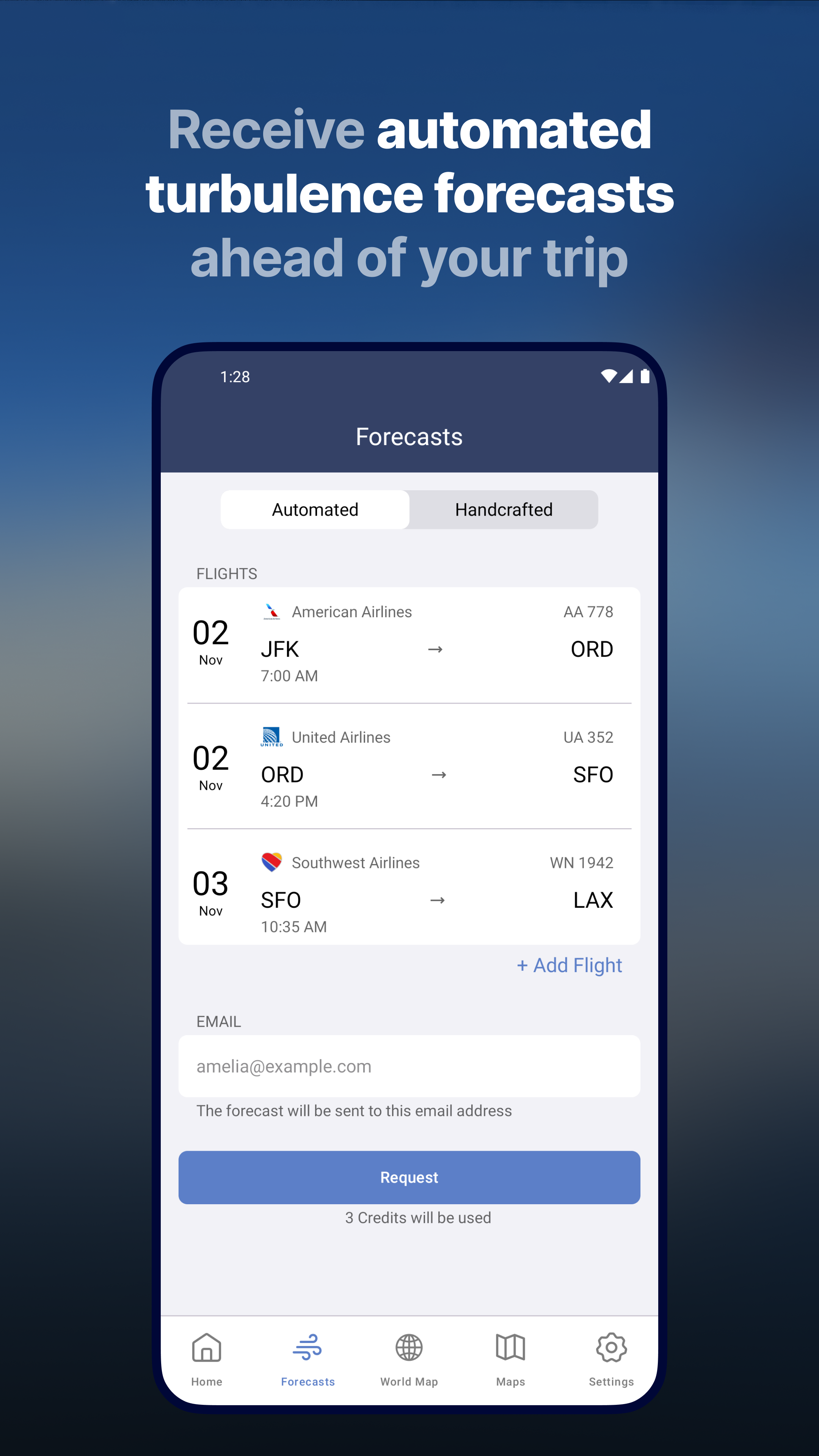 Turbulence Forecast APK screenshot