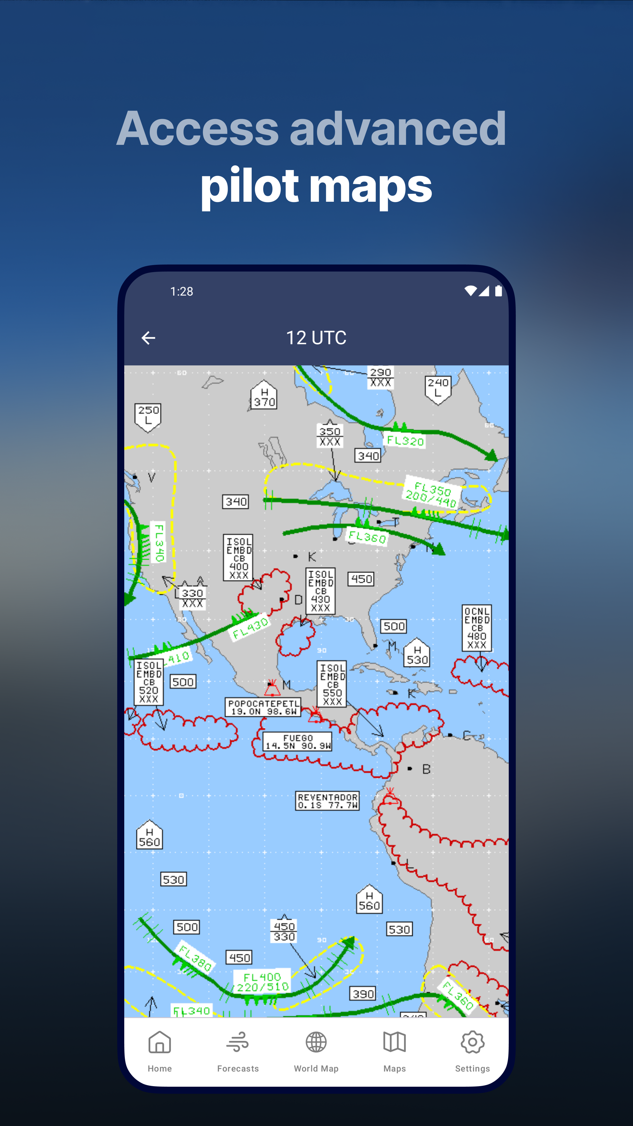 Turbulence Forecast APK screenshot