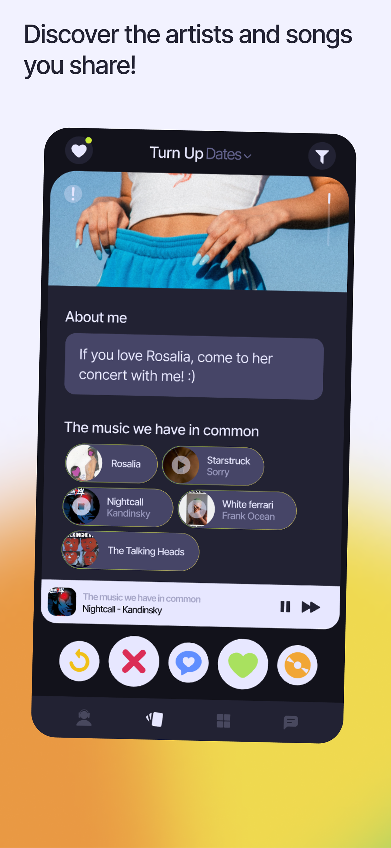 Turn Up: Music, Dating & Chat APK screenshot