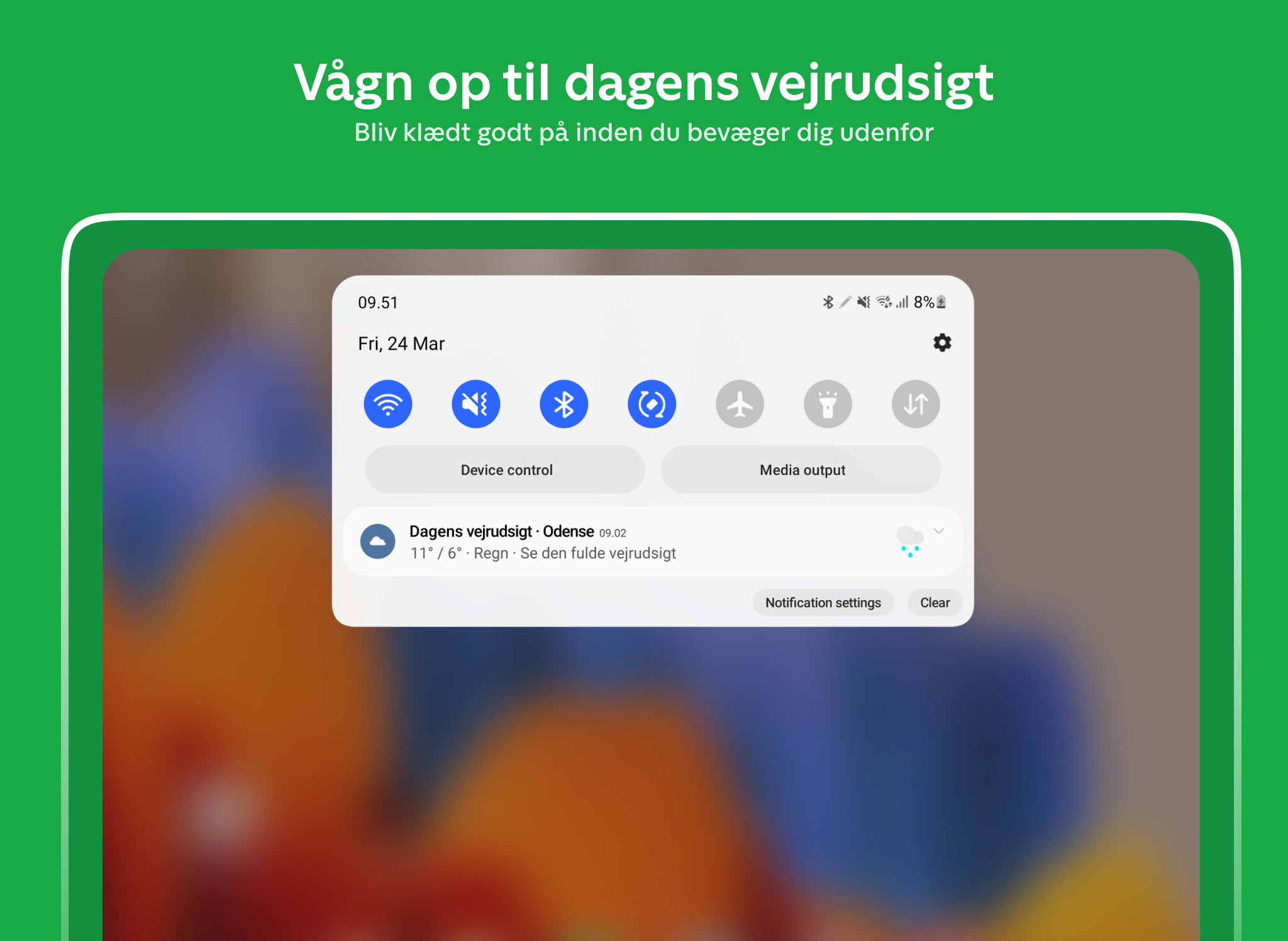 TV 2 Vejr - dagens vejrudsigt APK screenshot
