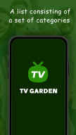 TV garden APK screenshot
