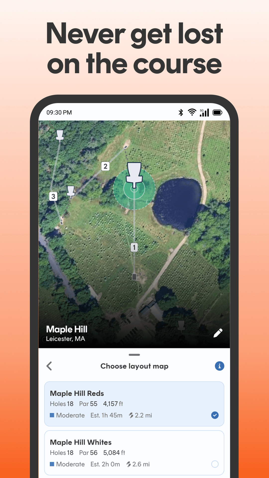 UDisc Disc Golf App APK screenshot