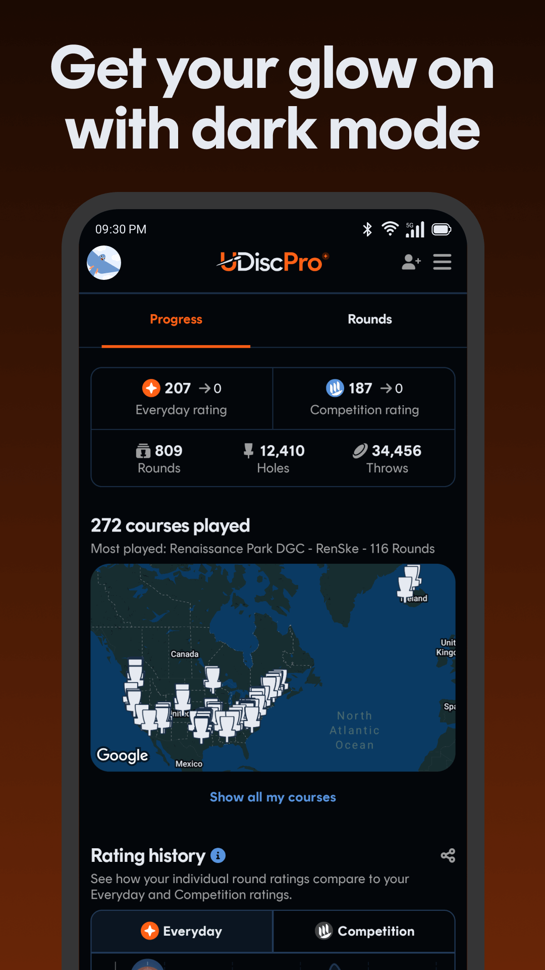 UDisc Disc Golf App APK screenshot