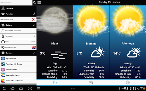 UK Weather forecast APK screenshot