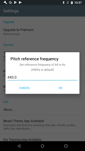Ukulele Tuner APK screenshot