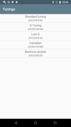 Ukulele Tuner APK screenshot