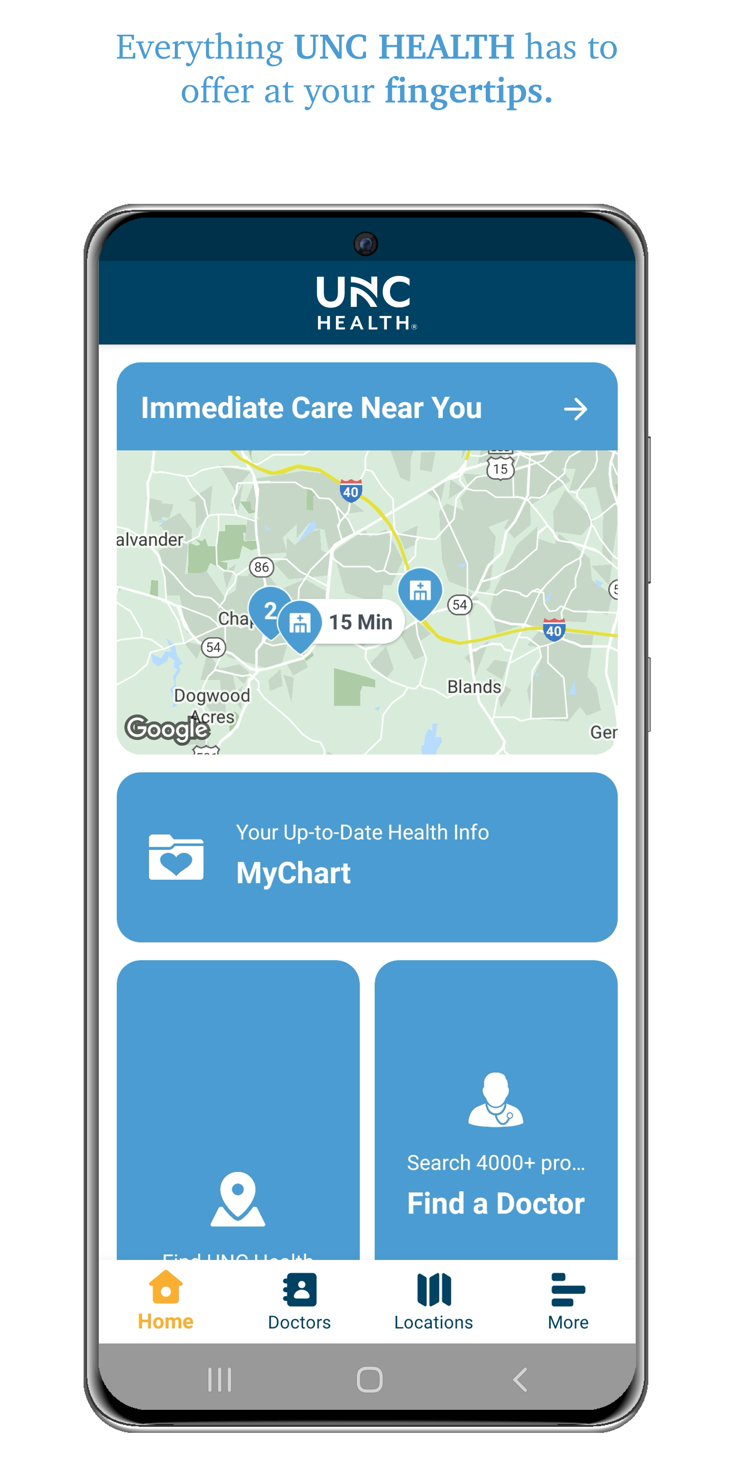 UNC Health APK screenshot