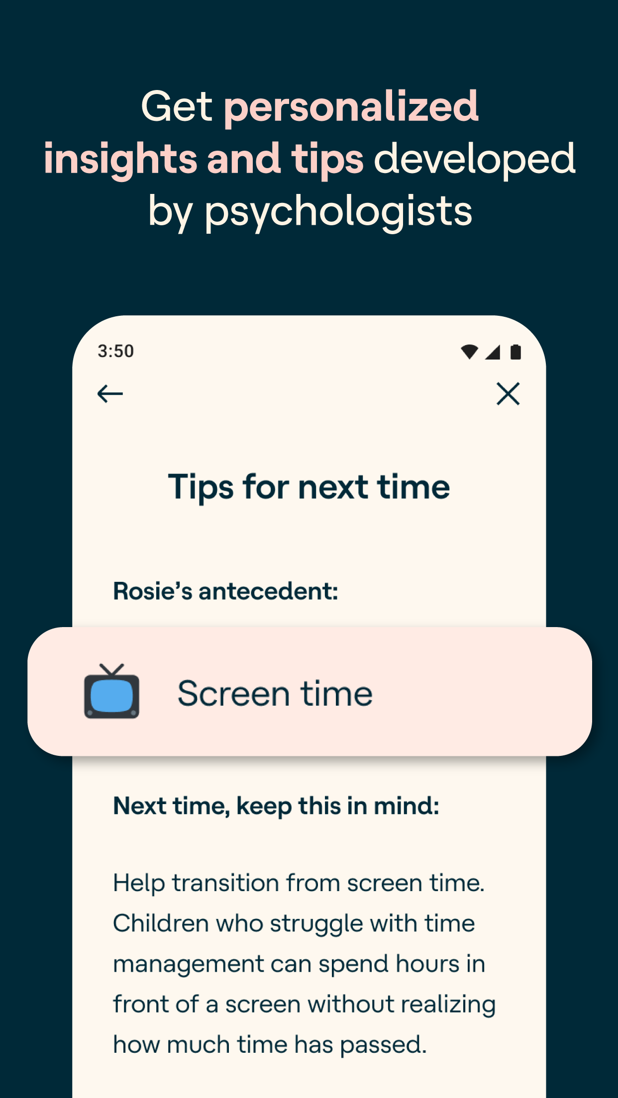 Understood: Support ADHD Kids APK screenshot