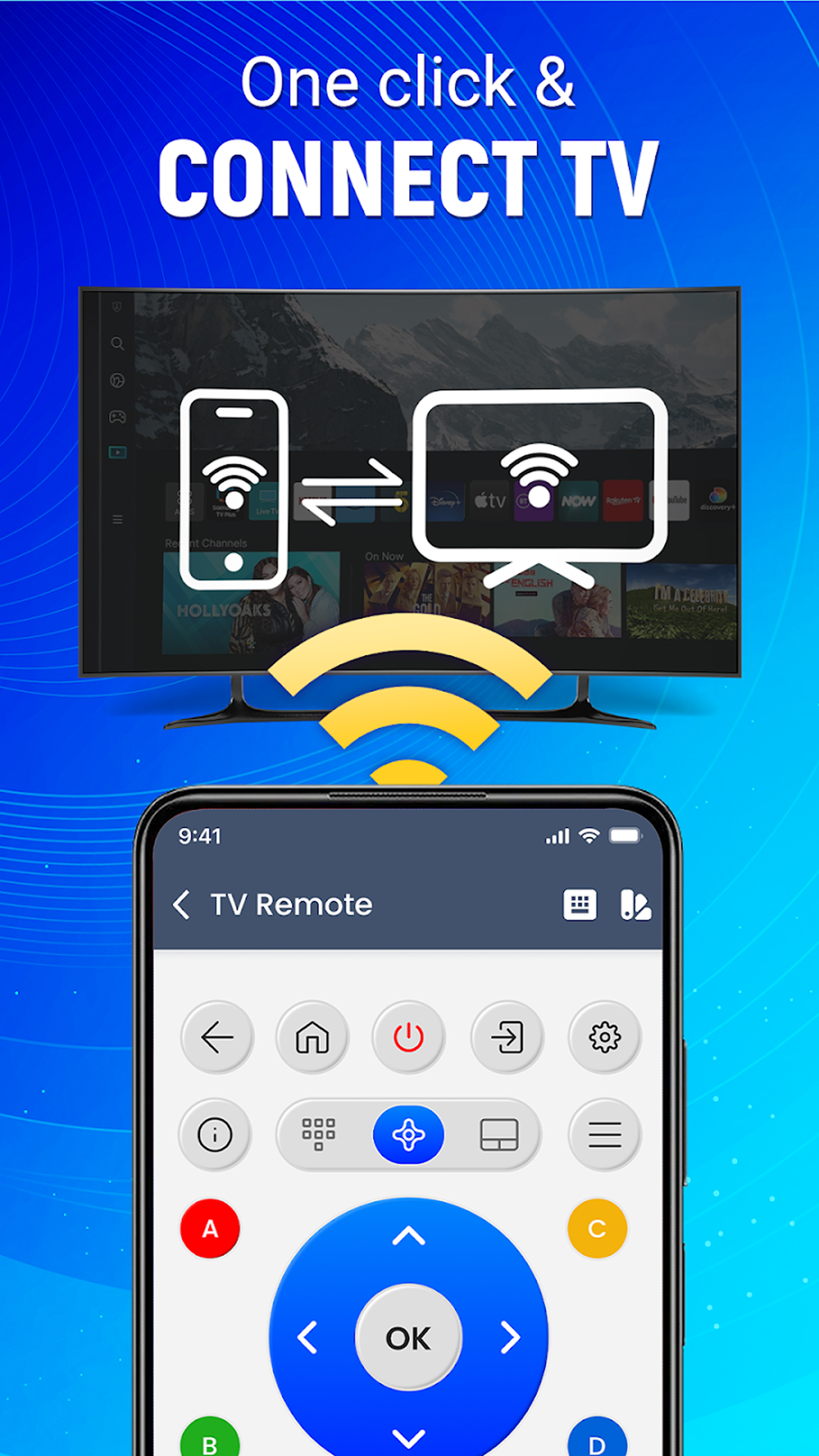 Universal Tv Remote-Cast to TV APK screenshot