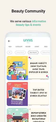 UNNIS Beauty curator APK 23