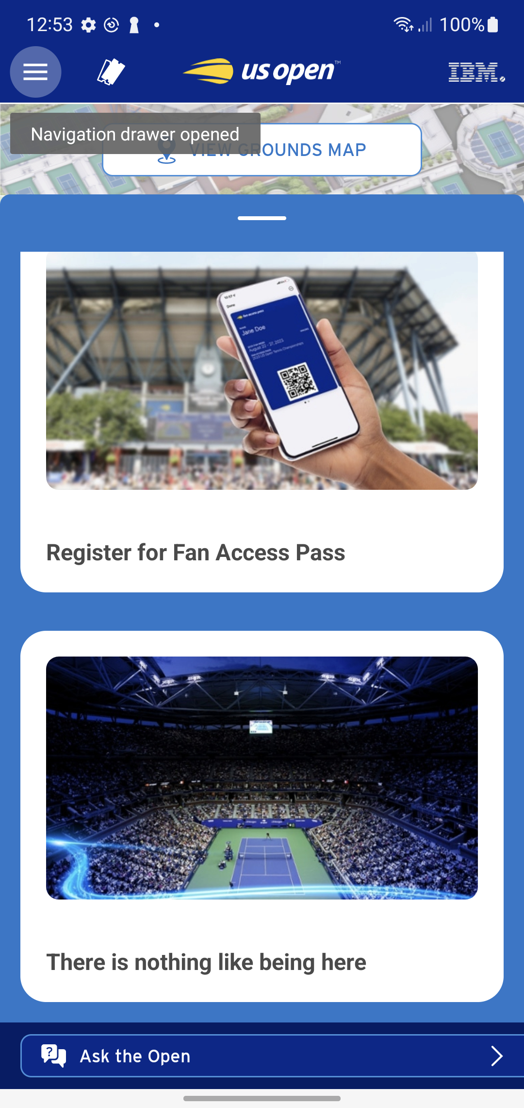 US Open Tennis Championships APK screenshot