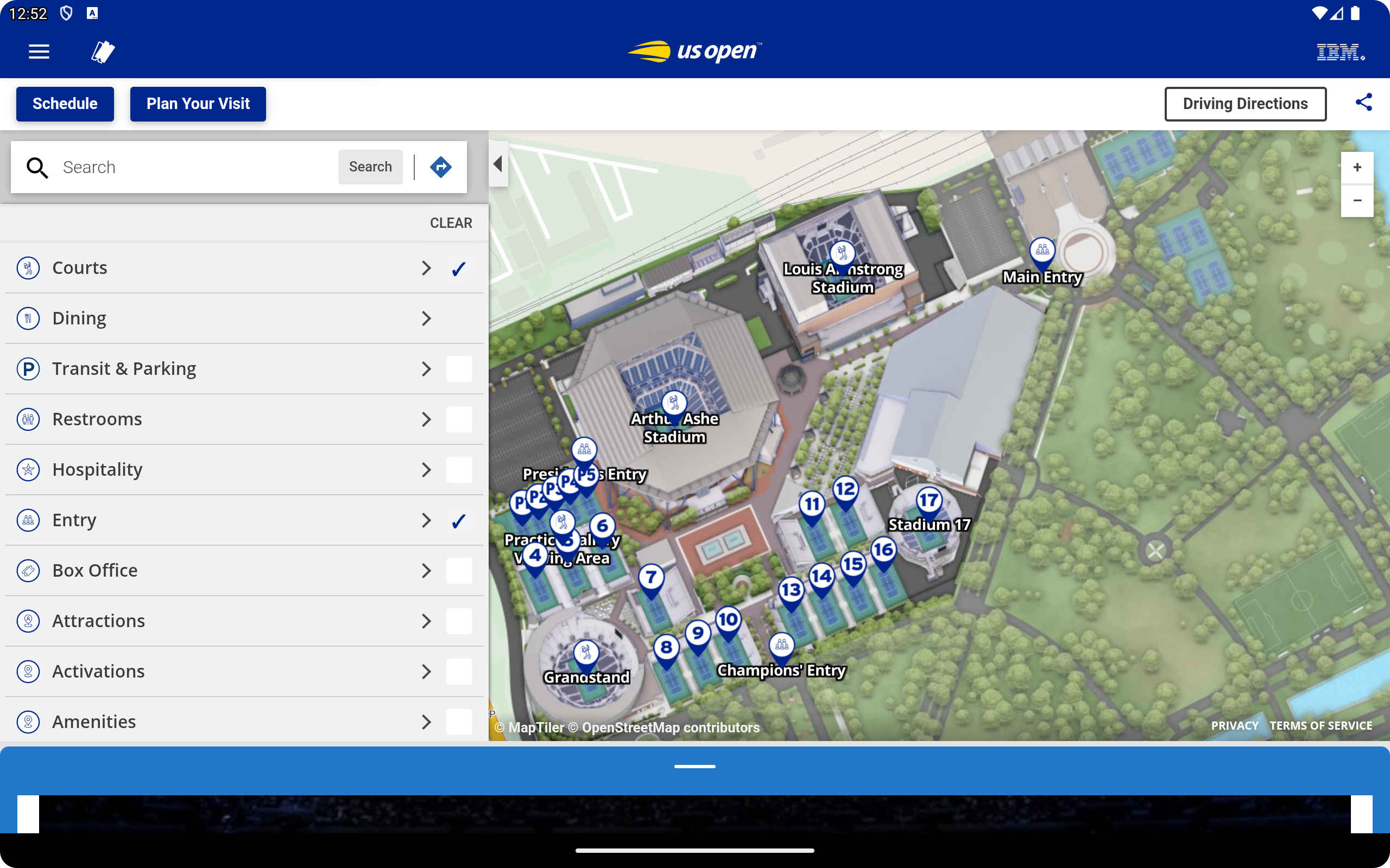 US Open Tennis Championships APK screenshot