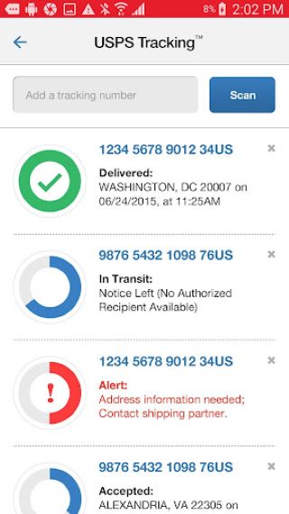 USPS MOBILE® APK screenshot