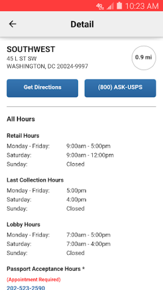 USPS MOBILE® APK screenshot