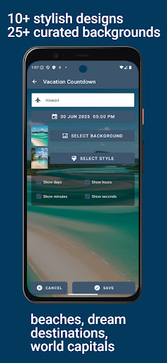 Отсчёт до отпуска APK screenshot