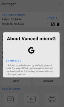 Vanced MicroG APK screenshot