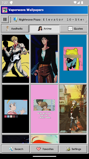 Vaporwave Wallpapers & Radio APK screenshot