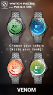 Venom Watch Face APK screenshot