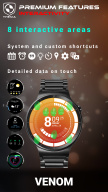 Venom Watch Face APK screenshot