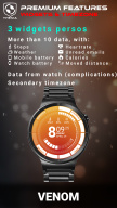 Venom Watch Face APK screenshot