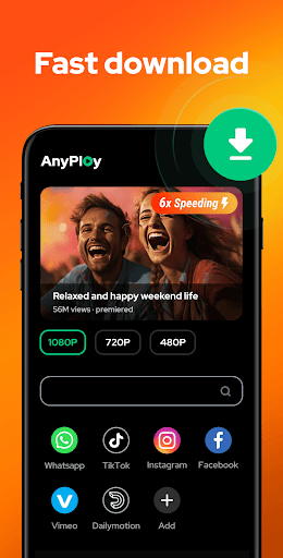 Video Player - AnyPlay APK screenshot