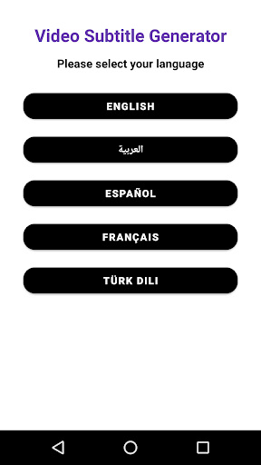 Video Subtitle Generator APK screenshot