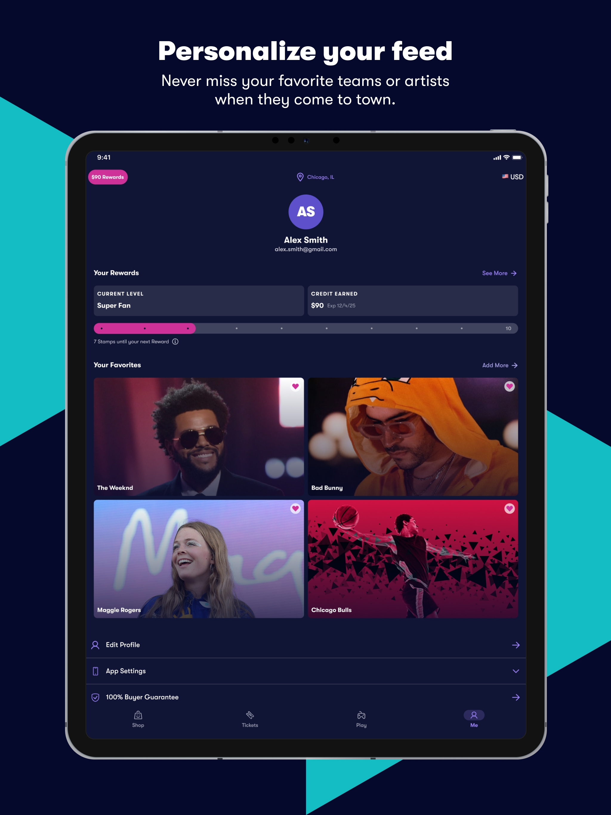 Vivid Seats | Event Tickets APK screenshot