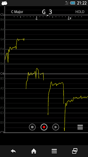 Vocal Pitch Monitor APK screenshot