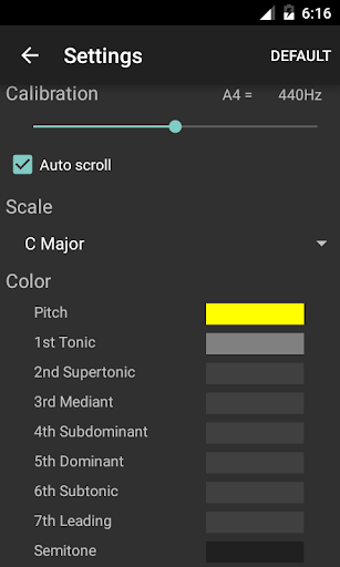 Vocal Pitch Monitor APK screenshot