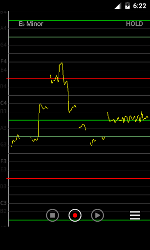 Vocal Pitch Monitor APK screenshot