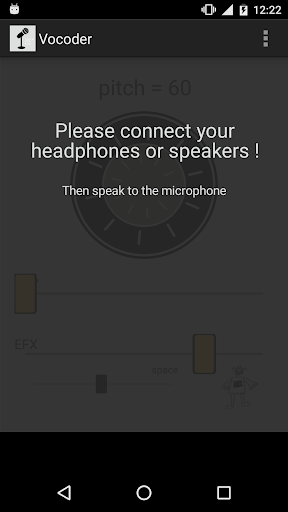 Vocoder - изменение голоса APK screenshot