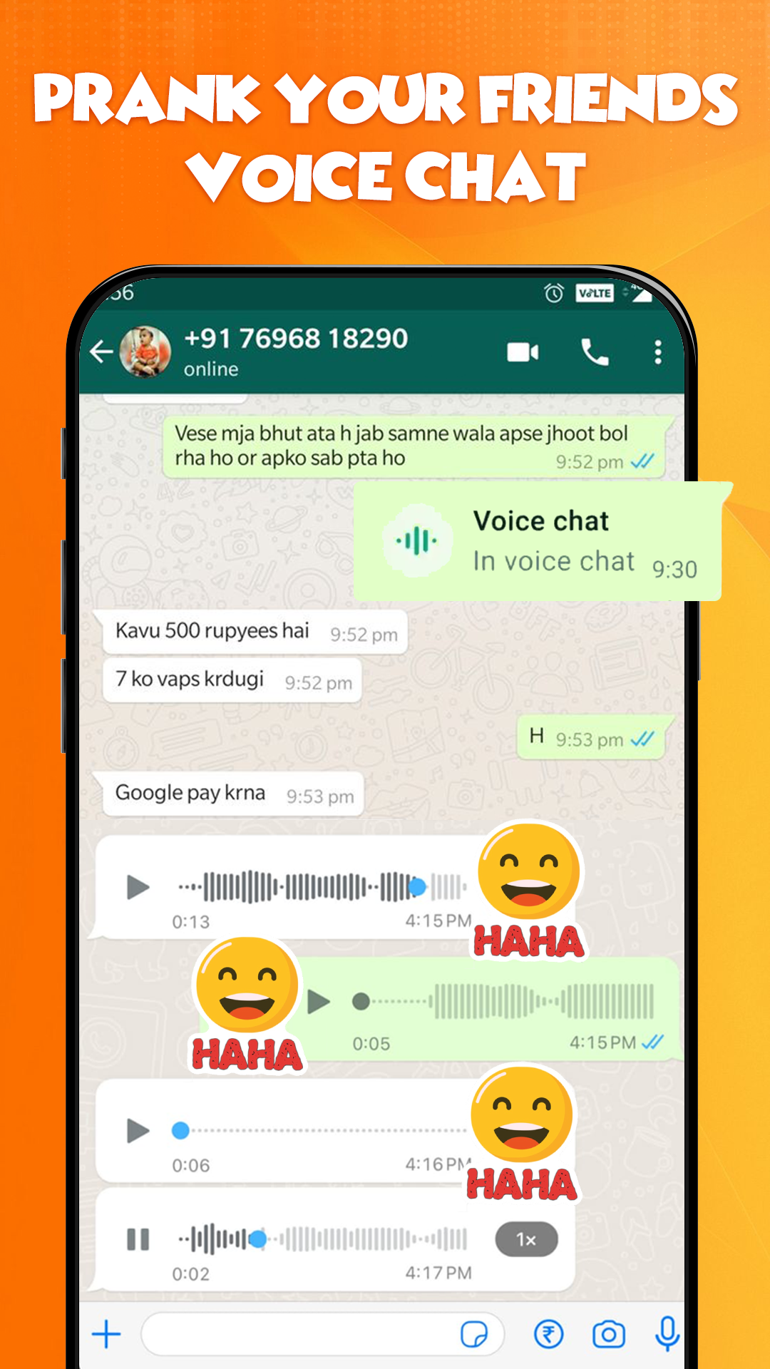 Voice Changer & Sound Effects APK screenshot