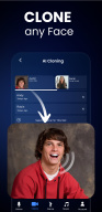 Voice & Face Cloning: Clony AI screenshot