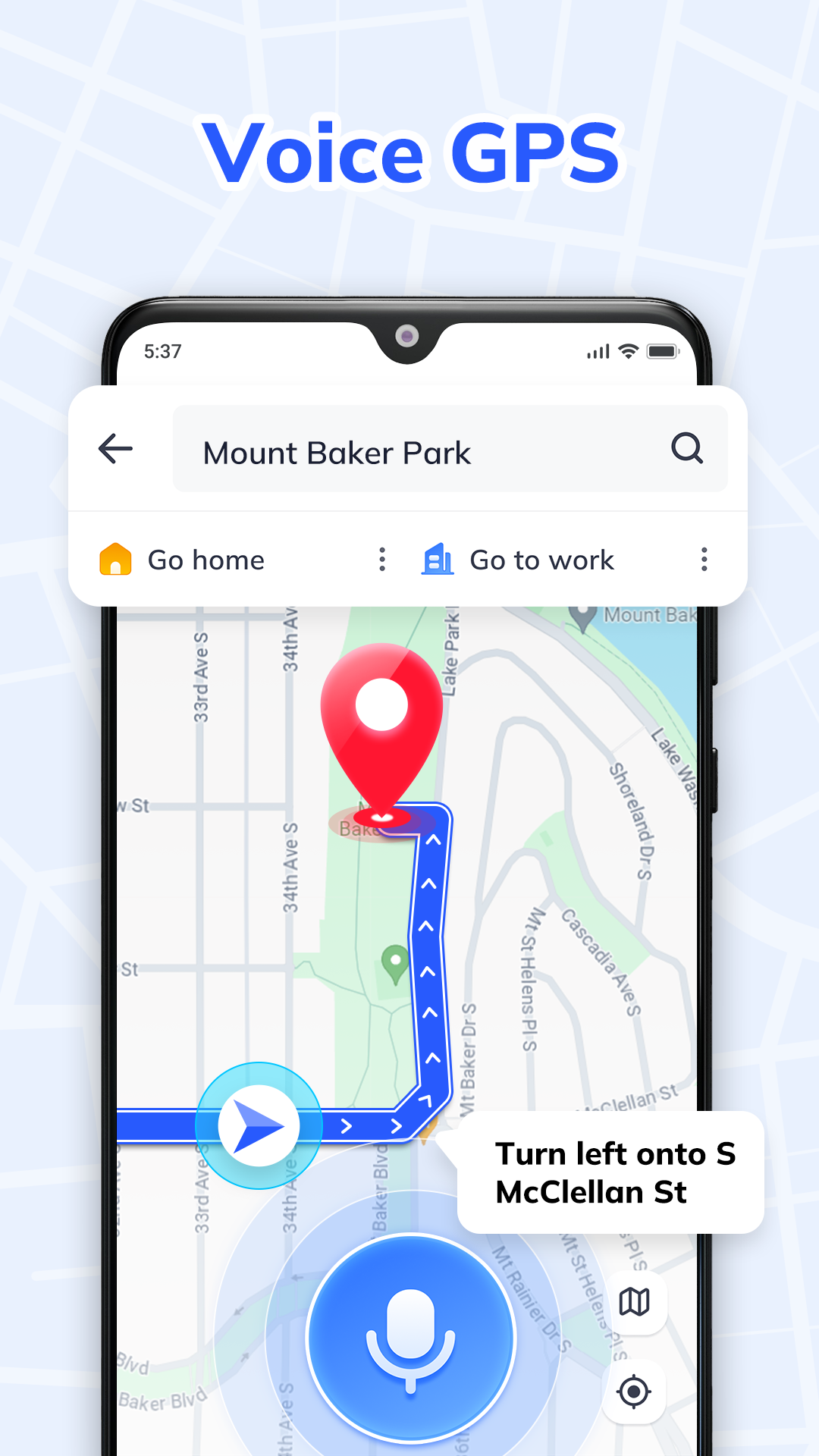 Voice GPS Navigation: GPS Map APK screenshot