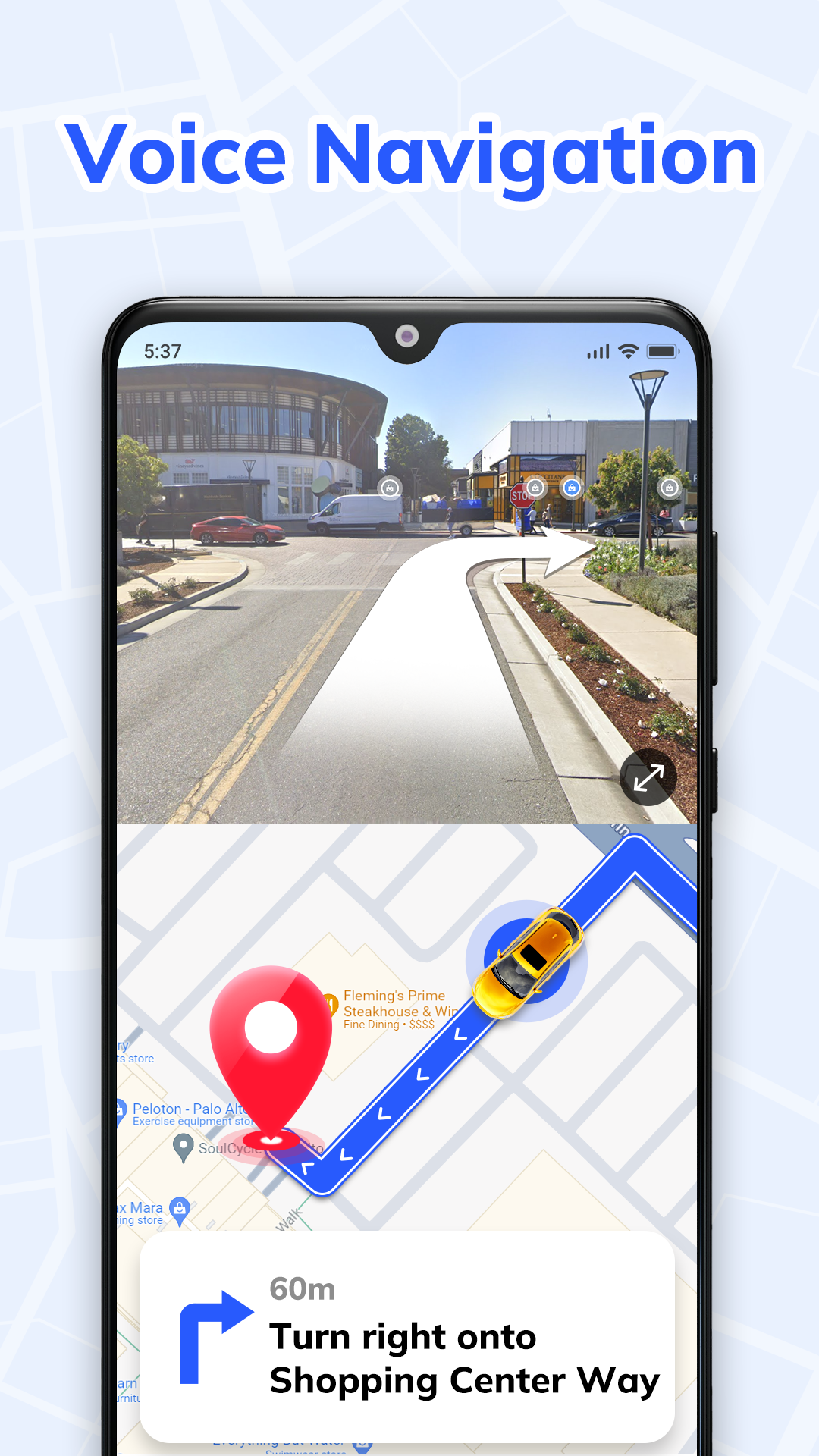 Voice GPS Navigation: GPS Map APK screenshot