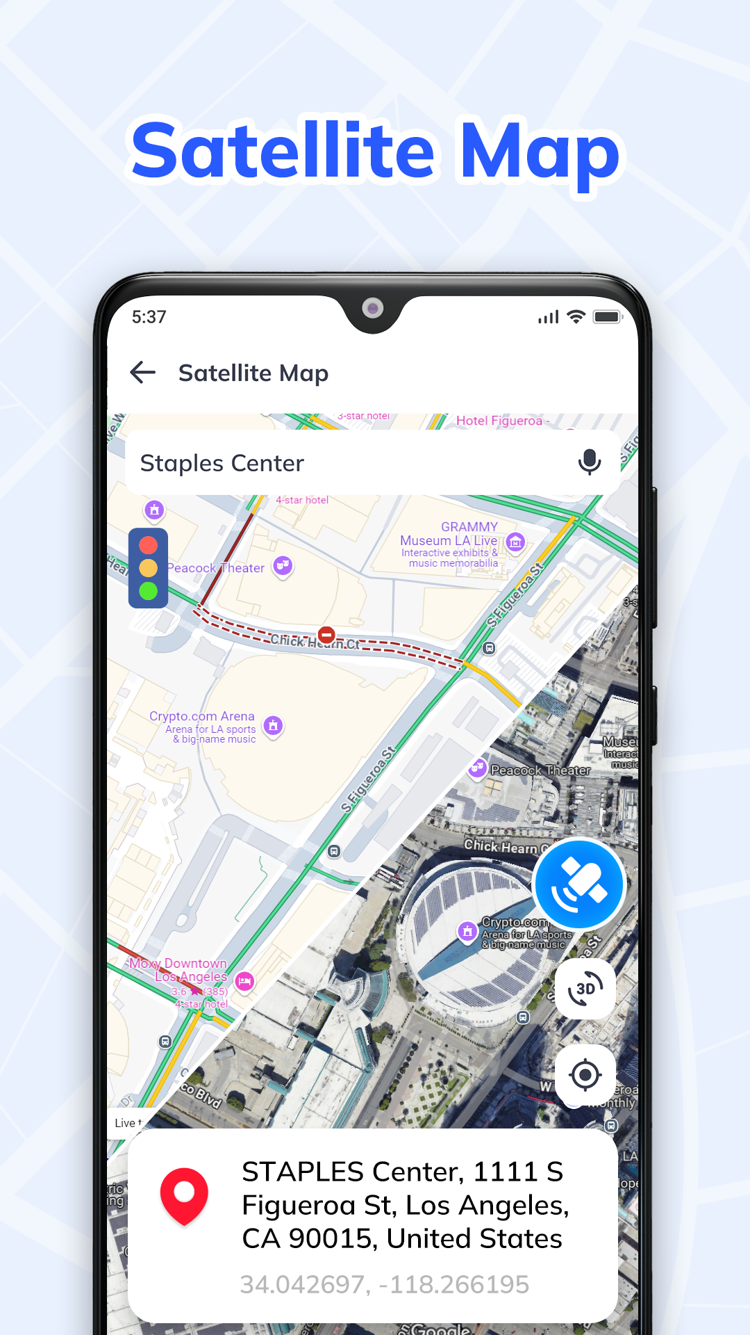 Voice GPS Navigation: GPS Map APK screenshot