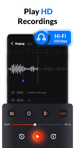 Voice Recorder & Voice Memos APK screenshot