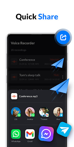 Voice Recorder & Voice Memos APK screenshot