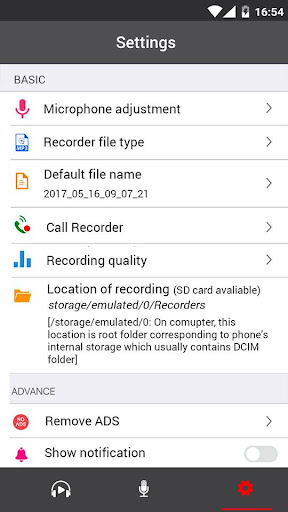 Voice Recorder APK screenshot