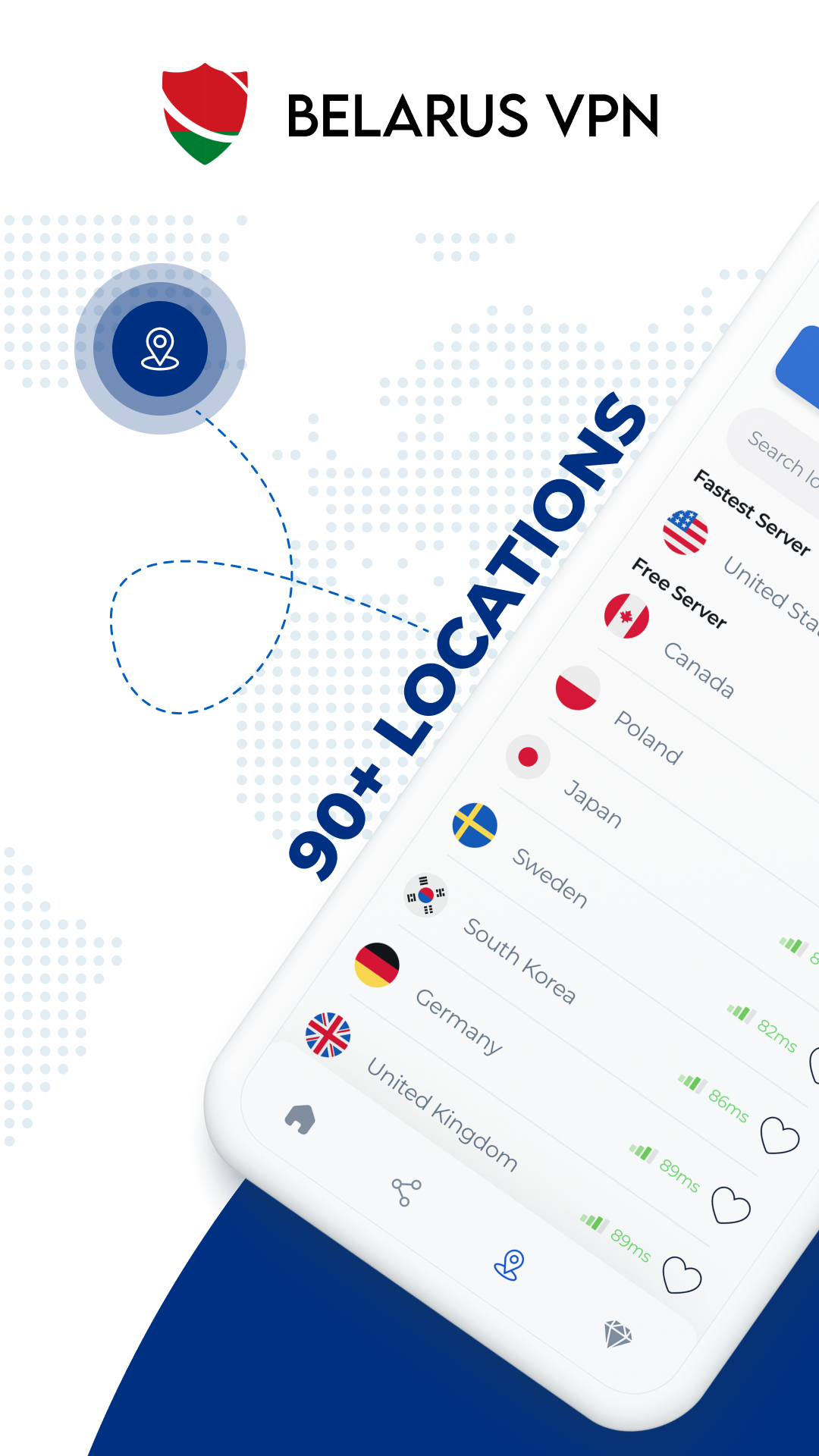 VPN Belarus - Get Belarus IP screenshot
