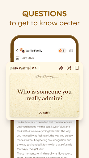 Waffle: Shared Journal APK screenshot