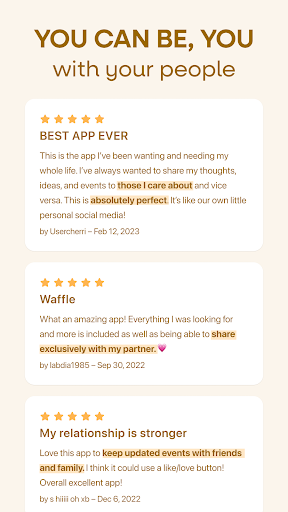 Waffle: Shared Journal APK screenshot