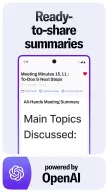 Wave AI Note Taker APK screenshot