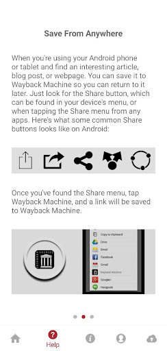 Wayback Machine APK 5