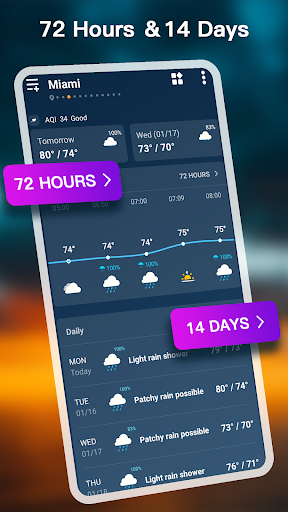 Weather - Accurate Weather App APK screenshot